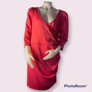 SHEIN Curve Plus Hot Pink Fuchsia Dress 2XL